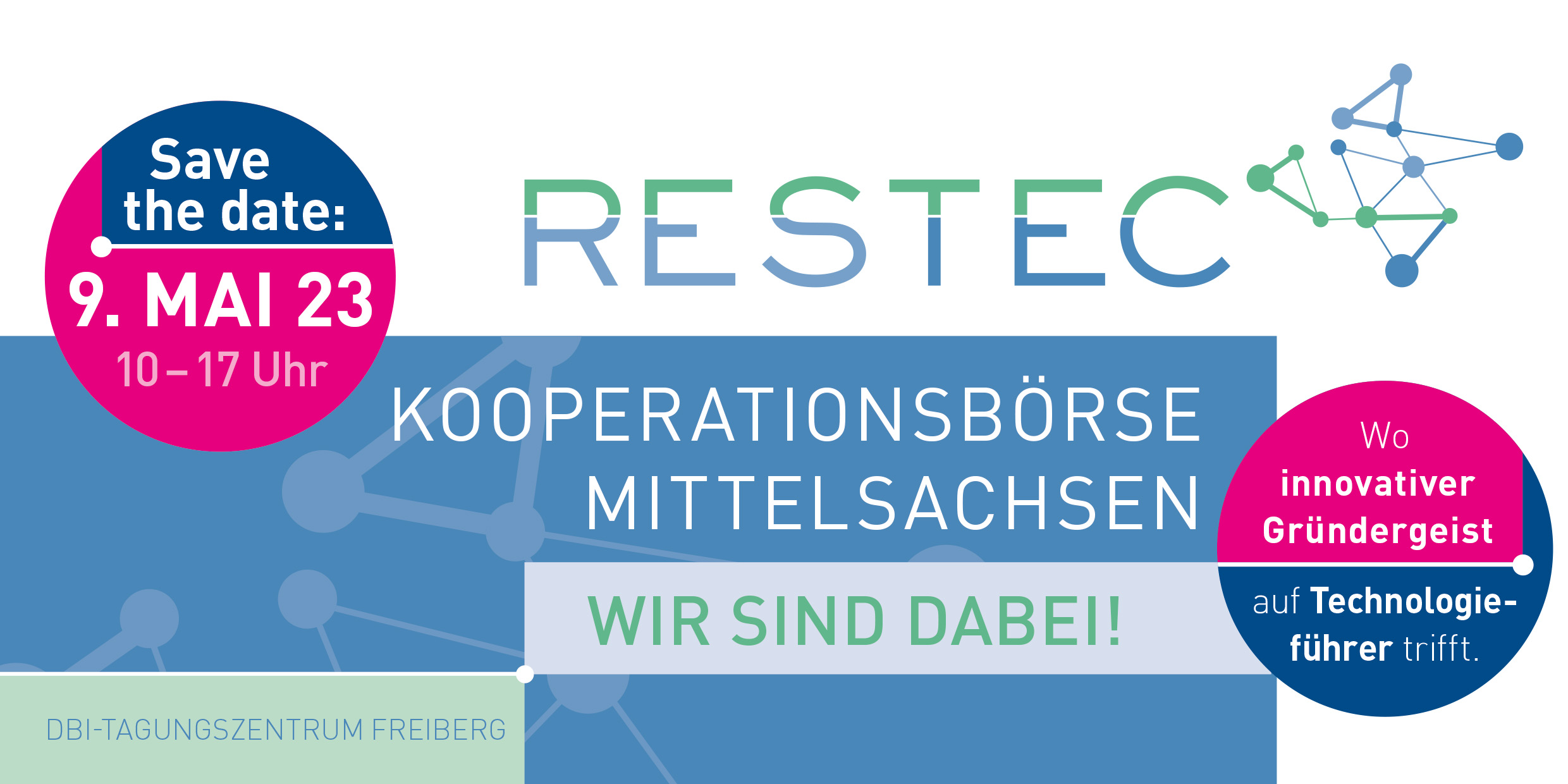 Restec 2023 mit CMF und Chemisch Nickel