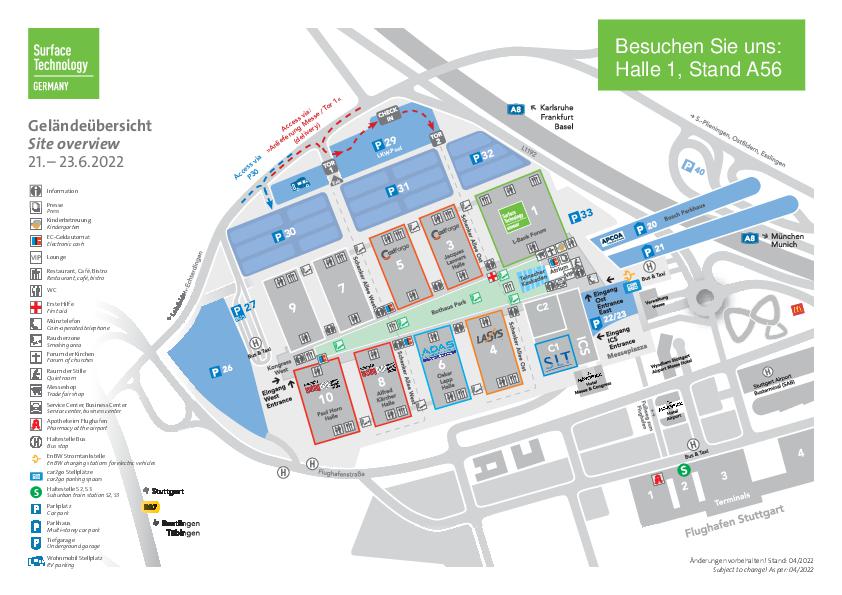 Chemisch Nickel am Stand A56 in Halle 1